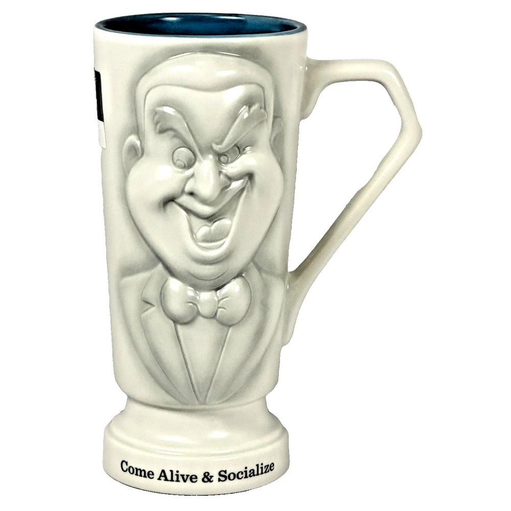 Disney Haunted Mansion Ghost Mug Hallmark Come Alive & Socialize 3D Sculpted